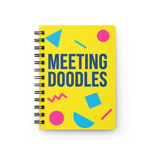 Meeting Doodles - Spiral Bound Journal